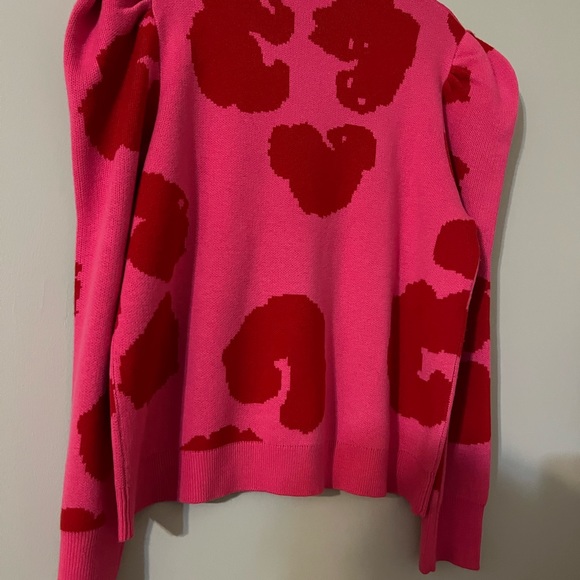 CROSBY by Mollie Burch Sweaters - Crosby by Mollie Burch Bixby Swearer Pink Red XLmn